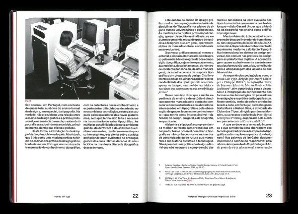 Spread from Hands–On Type